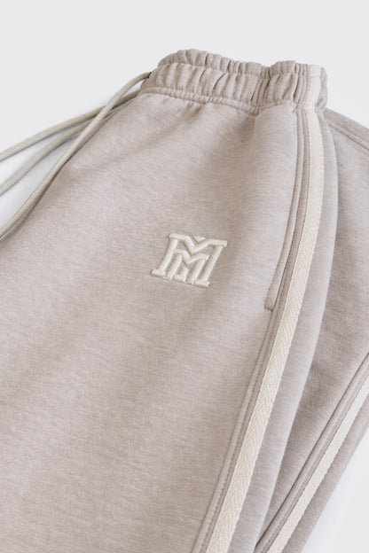 Sweatpants taupe/navy