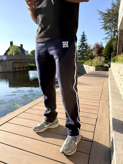 Sweatpants taupe/navy