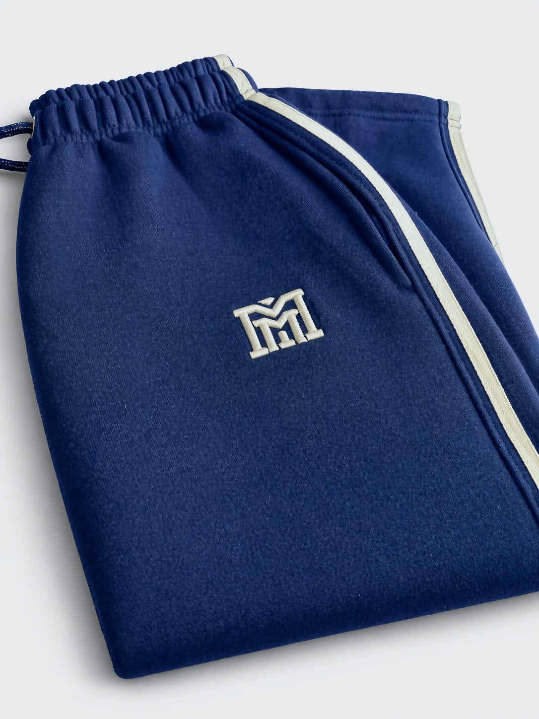 Sweatpants taupe/navy