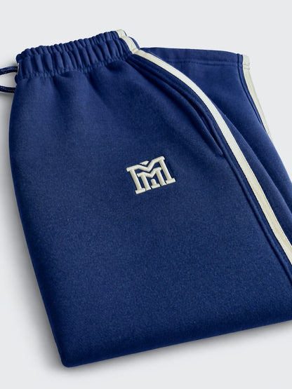 Sweatpants taupe/navy