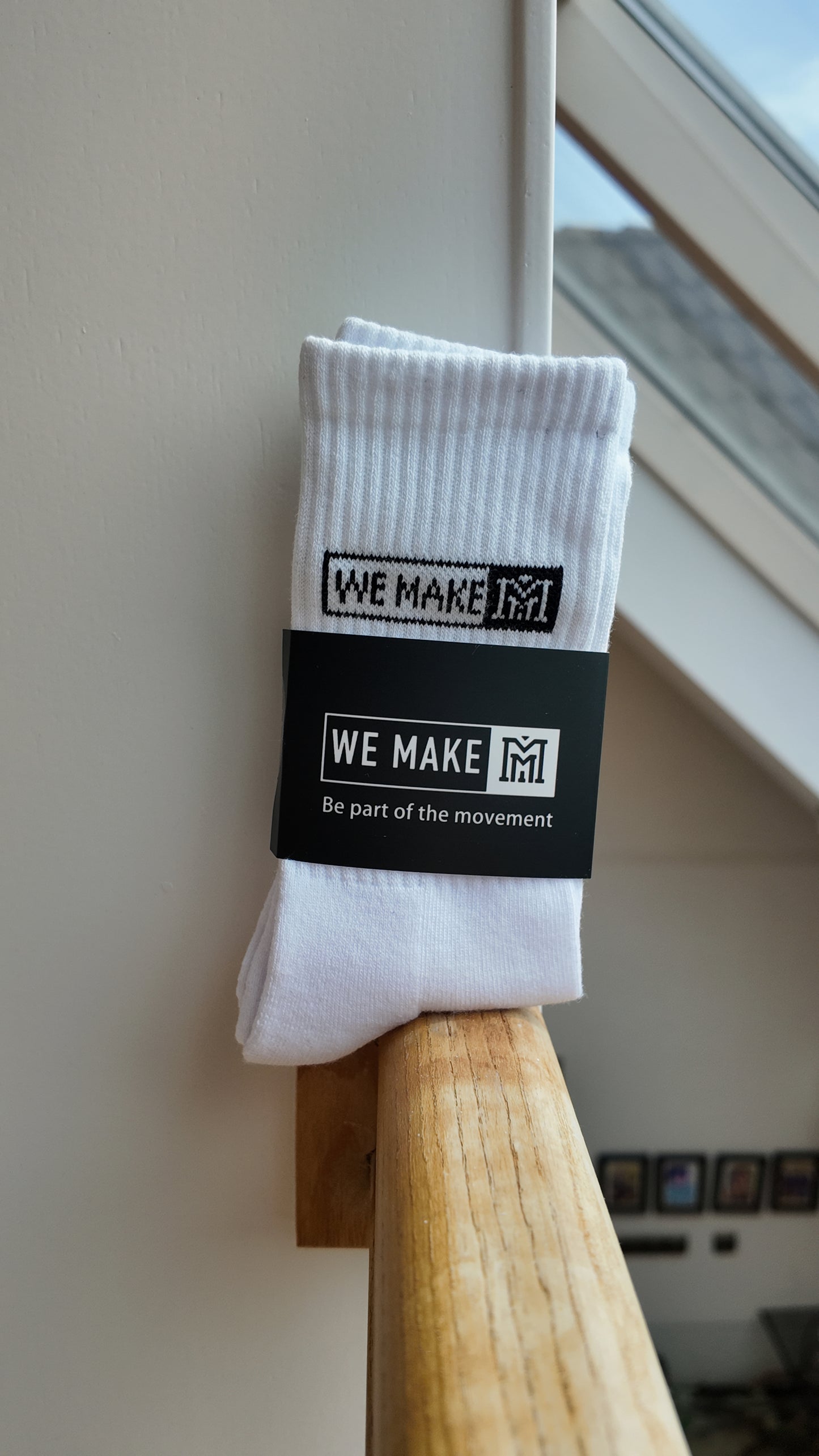 White Thickened Socks (4 Pack)