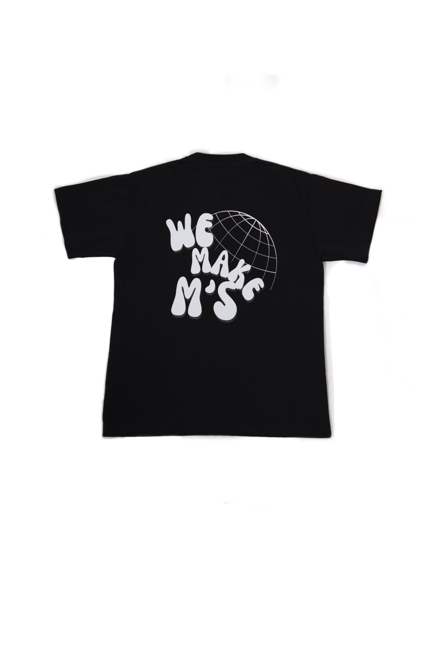 Worldwide - T-Shirt Black Oversized